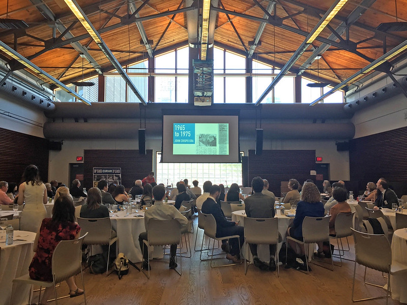 Audience at a large event