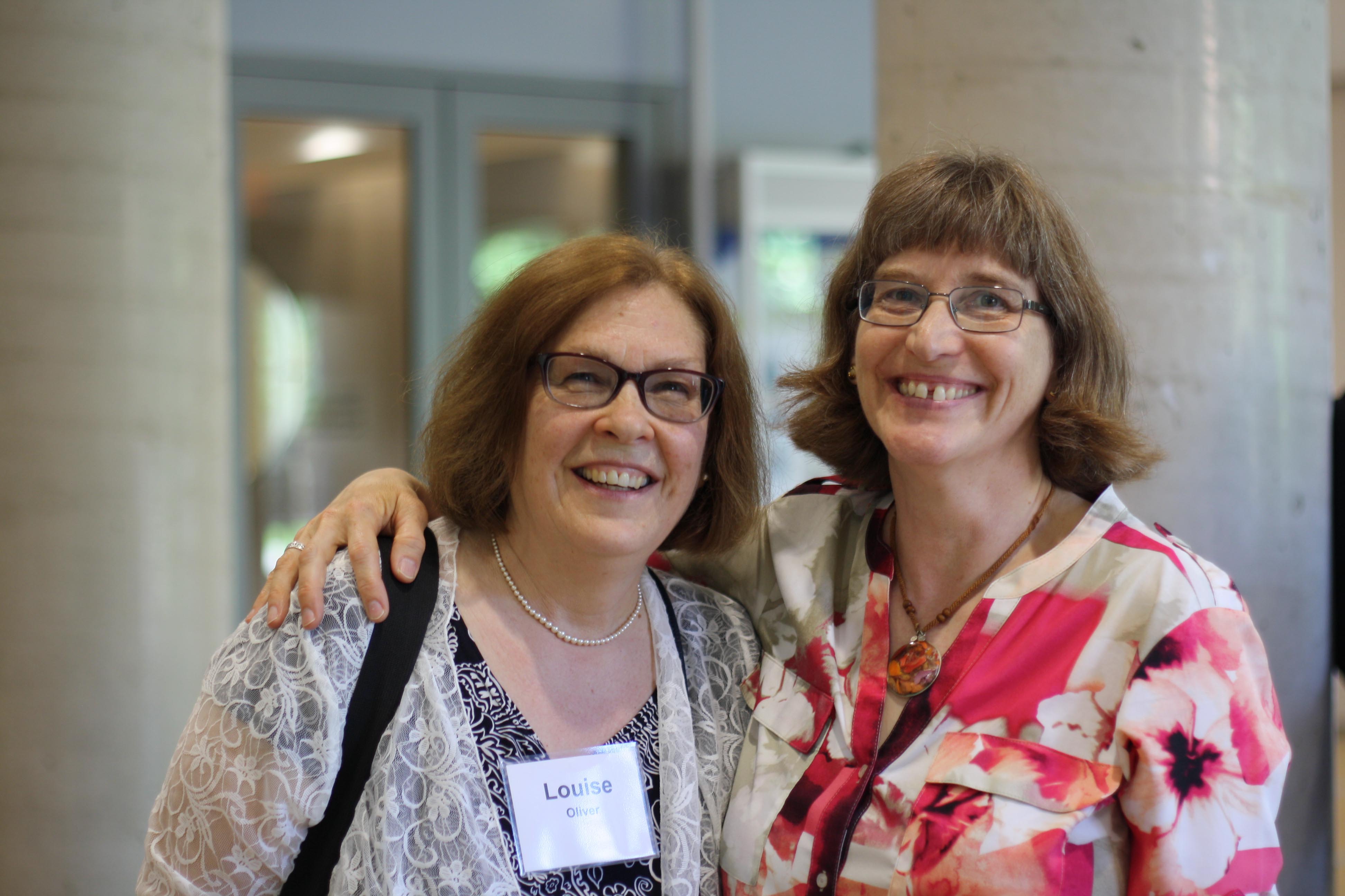 Photo of Louise Oliver and Monica Hypher