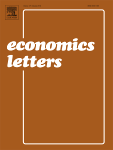 Economics Letter journal cover