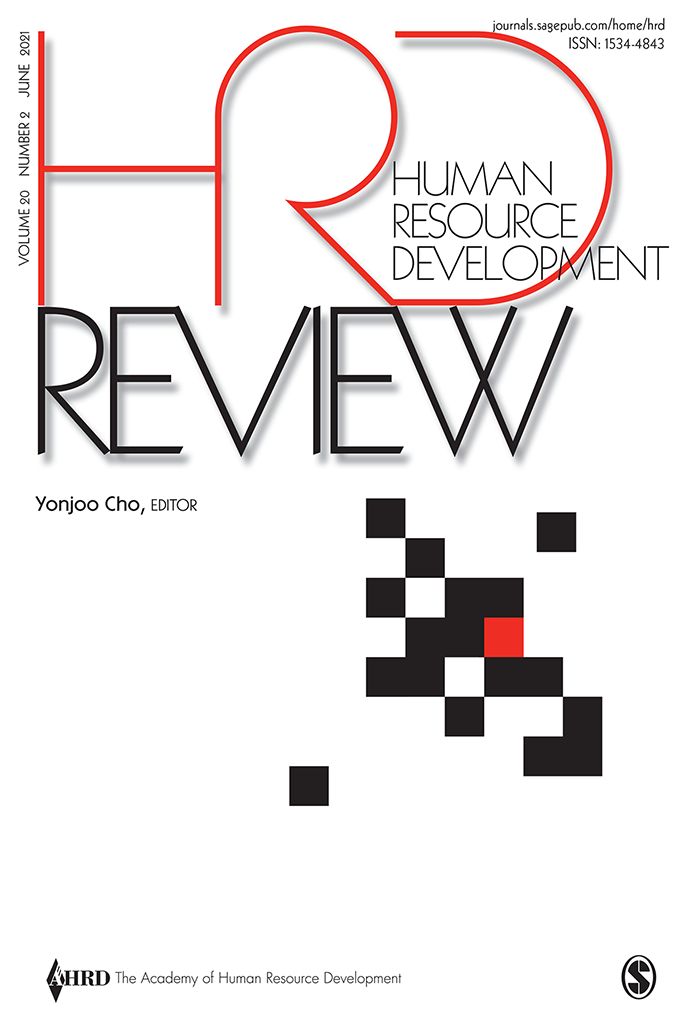 Human Resource Development Review journal cover