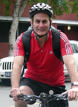 Michael Tanner cycling