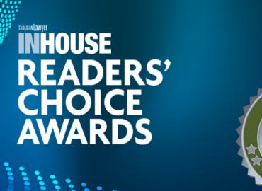 Canadian Lawyer InHouse Readers&amp;#039; Choice Awards