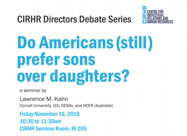 Do Americans (still) prefer sons over daughters?